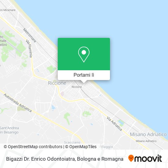 Mappa Bigazzi Dr. Enrico Odontoiatra
