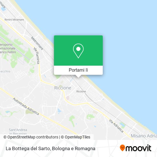 Mappa La Bottega del Sarto