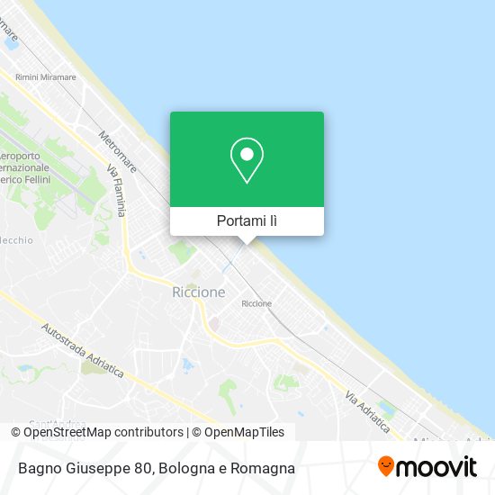 Mappa Bagno Giuseppe 80