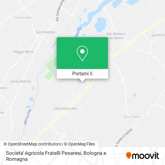 Mappa Societa' Agricola Fratelli Pesaresi