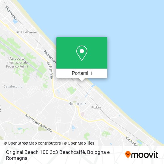 Mappa Original Beach 100 3x3 Beachcaffè