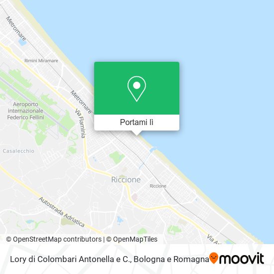 Mappa Lory di Colombari Antonella e C.
