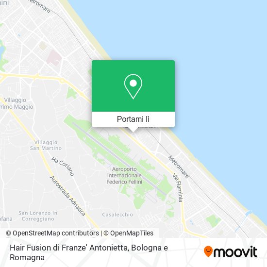 Mappa Hair Fusion di Franze' Antonietta
