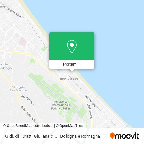 Mappa Gidi. di Turatti Giuliana & C.