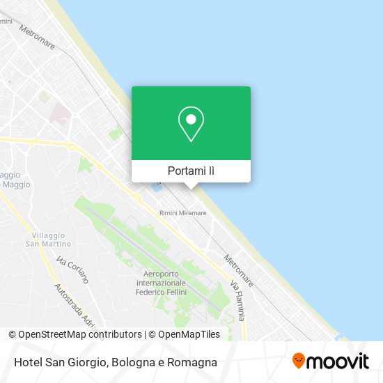 Mappa Hotel San Giorgio