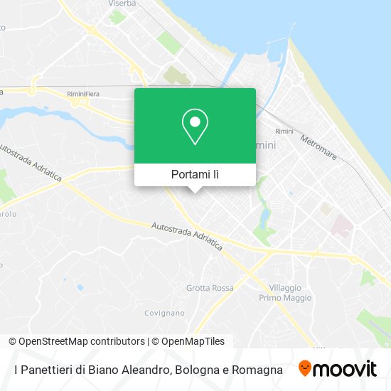 Mappa I Panettieri di Biano Aleandro
