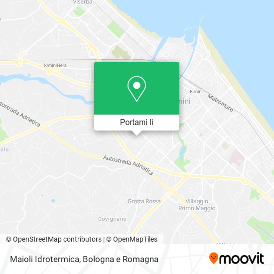 Mappa Maioli Idrotermica