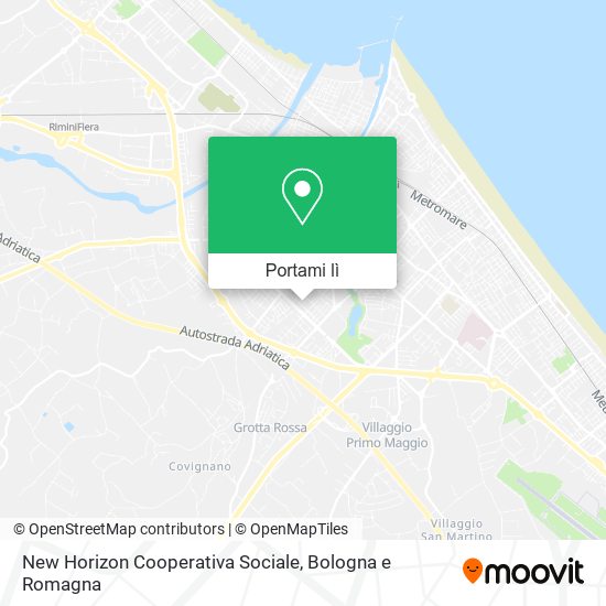 Mappa New Horizon Cooperativa Sociale