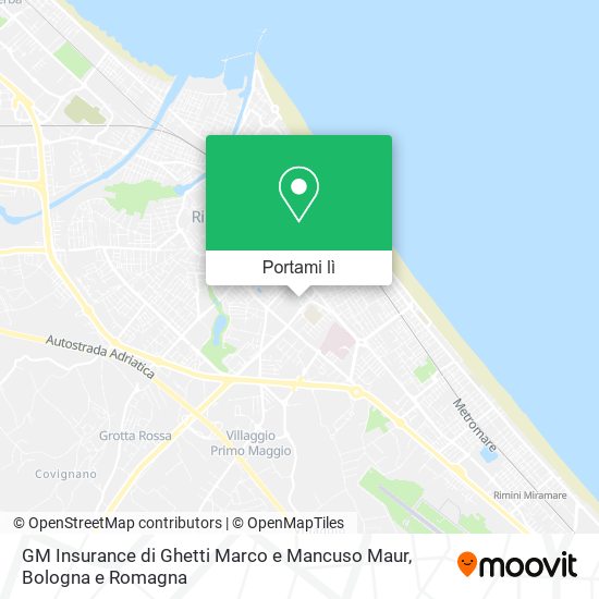 Mappa GM Insurance di Ghetti Marco e Mancuso Maur