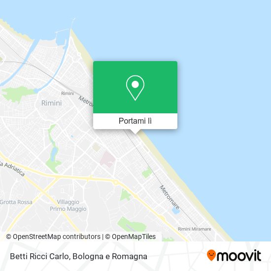 Mappa Betti Ricci Carlo
