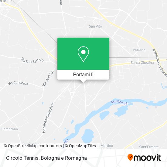 Mappa Circolo Tennis
