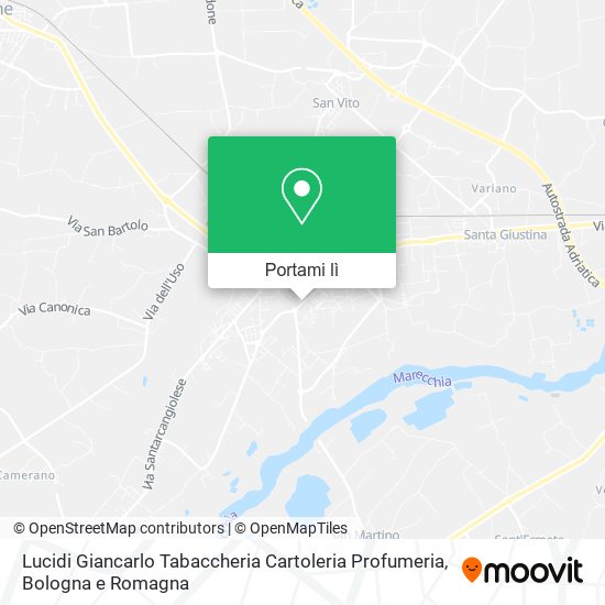 Mappa Lucidi Giancarlo Tabaccheria Cartoleria Profumeria