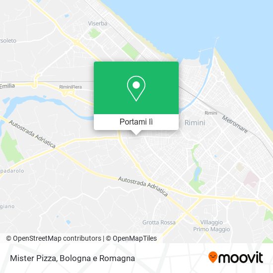 Mappa Mister Pizza