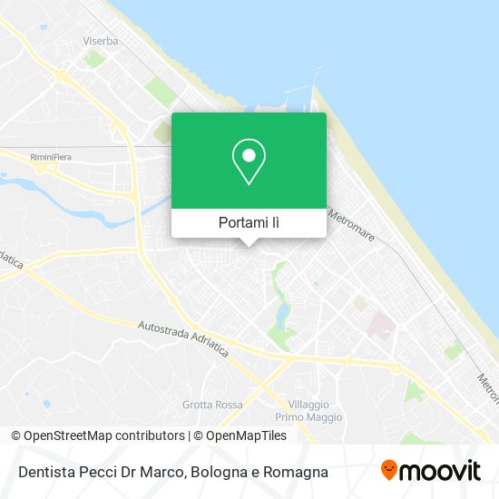 Mappa Dentista Pecci Dr Marco