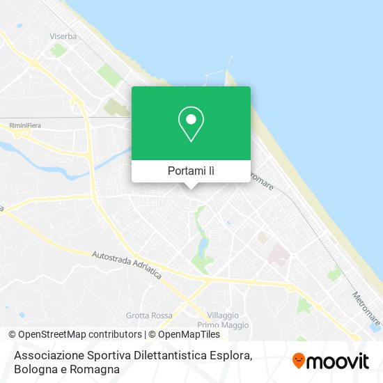 Mappa Associazione Sportiva Dilettantistica Esplora