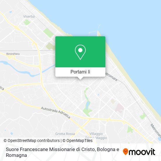 Mappa Suore Francescane Missionarie di Cristo