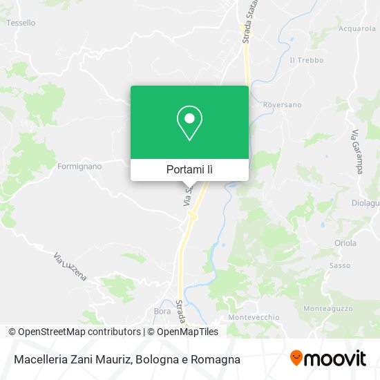 Mappa Macelleria Zani Mauriz