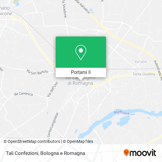 Mappa Tali Confezioni
