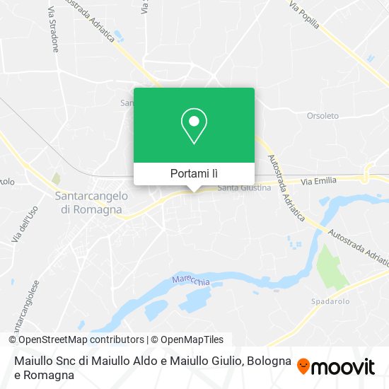 Mappa Maiullo Snc di Maiullo Aldo e Maiullo Giulio