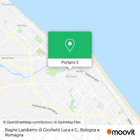 Mappa Bagno Lamberto di Cicchetti Luca e C.