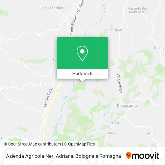 Mappa Azienda Agricola Neri Adriana