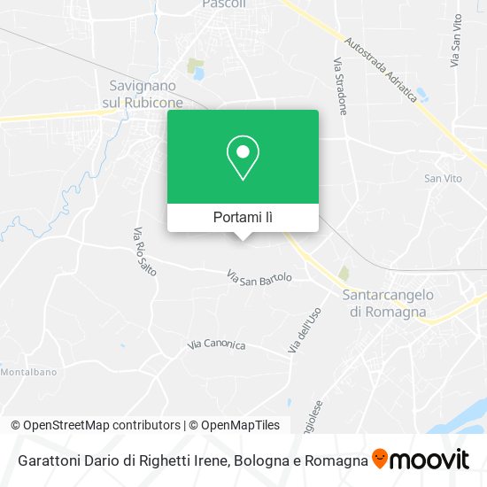 Mappa Garattoni Dario di Righetti Irene