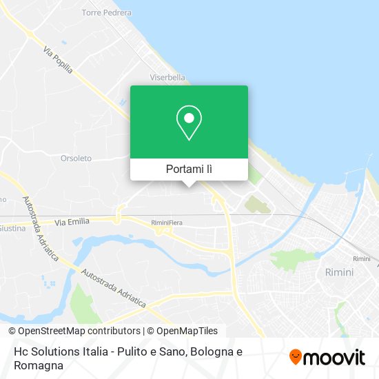 Mappa Hc Solutions Italia - Pulito e Sano
