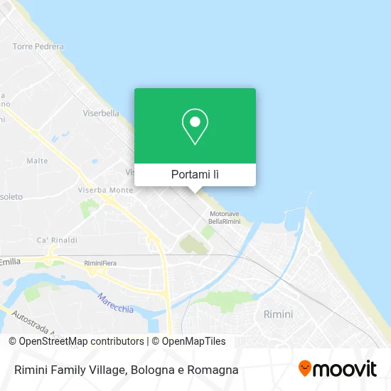 Mappa Rimini Family Village