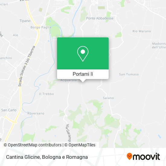 Mappa Cantina Glicine