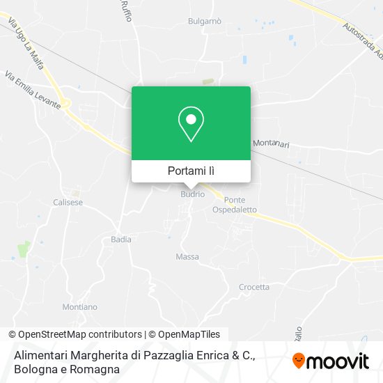 Mappa Alimentari Margherita di Pazzaglia Enrica & C.