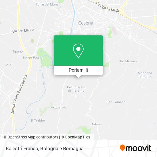 Mappa Balestri Franco