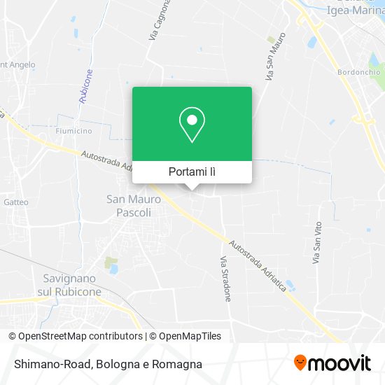 Mappa Shimano-Road