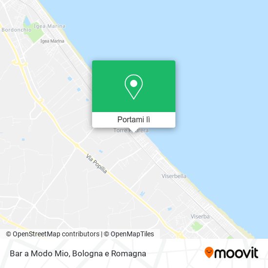 Mappa Bar a Modo Mio