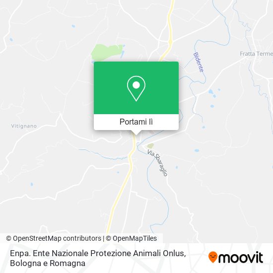 Mappa Enpa. Ente Nazionale Protezione Animali Onlus
