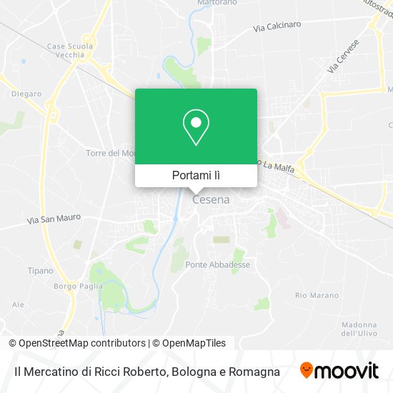 Mappa Il Mercatino di Ricci Roberto