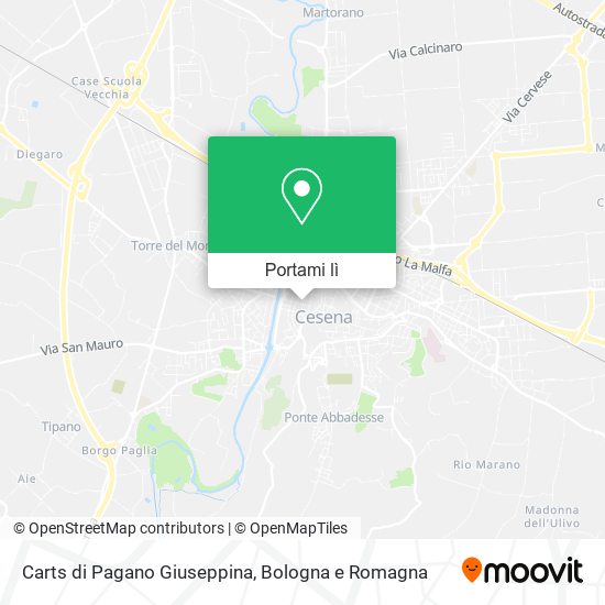Mappa Carts di Pagano Giuseppina