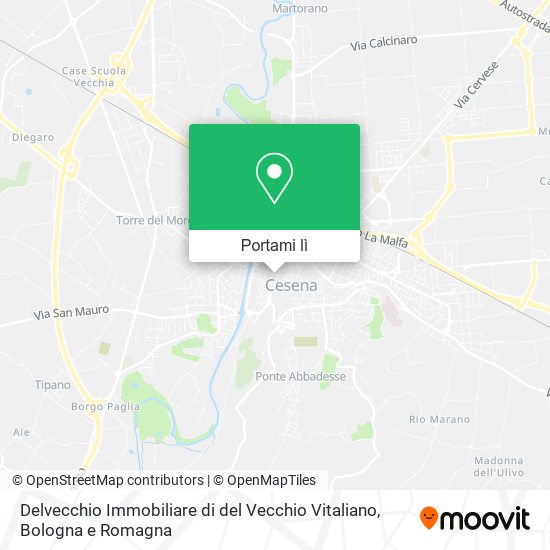 Mappa Delvecchio Immobiliare di del Vecchio Vitaliano
