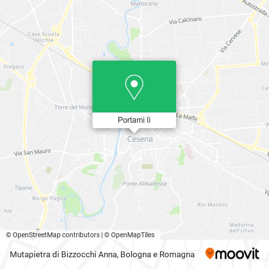 Mappa Mutapietra di Bizzocchi Anna