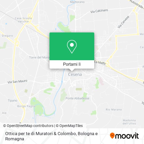 Mappa Ottica per te di Muratori & Colombo