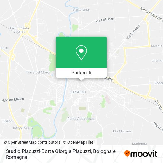 Mappa Studio Placuzzi-Dotta Giorgia Placuzzi