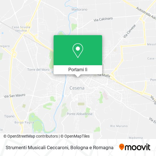 Mappa Strumenti Musicali Ceccaroni