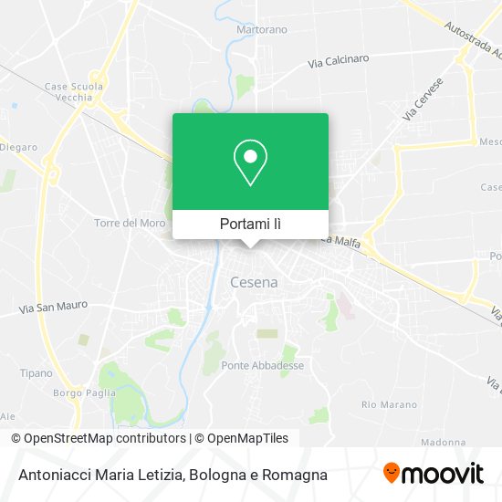 Mappa Antoniacci Maria Letizia