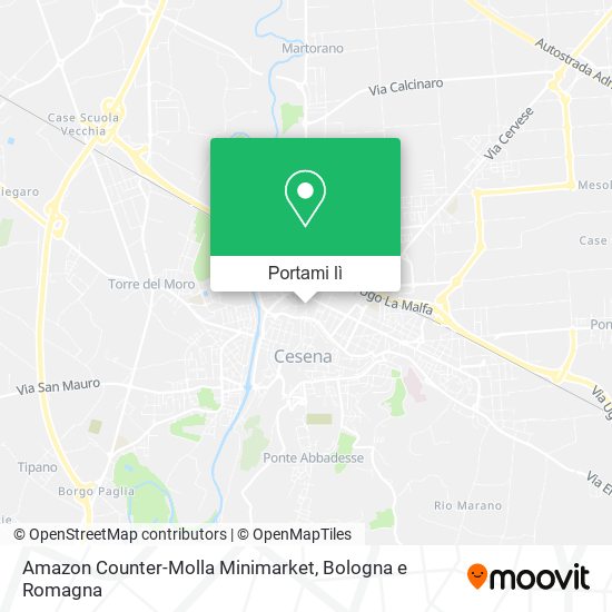 Mappa Amazon Counter-Molla Minimarket
