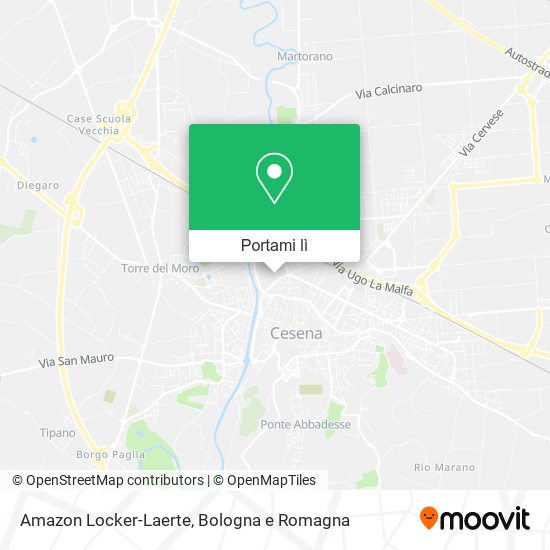 Mappa Amazon Locker-Laerte