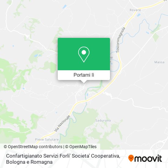Mappa Confartigianato Servizi Forli' Societa' Cooperativa
