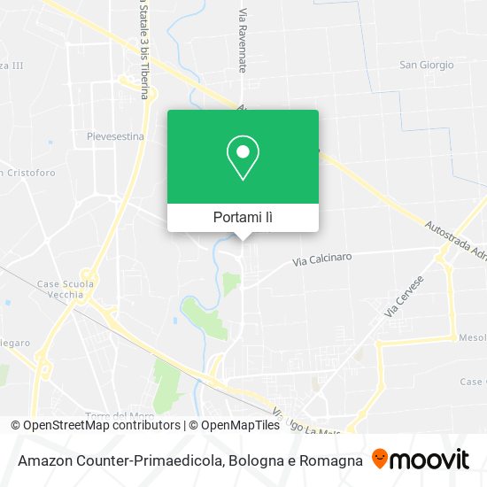 Mappa Amazon Counter-Primaedicola