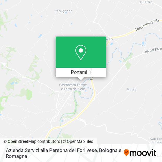 Mappa Azienda Servizi alla Persona del Forlivese