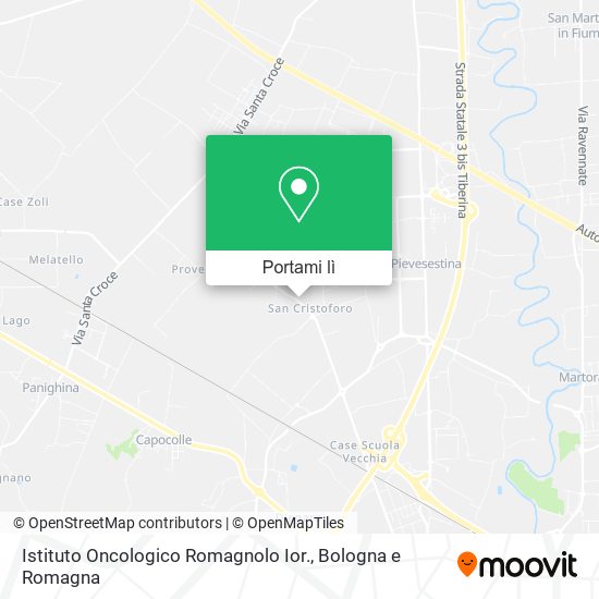 Mappa Istituto Oncologico Romagnolo Ior.