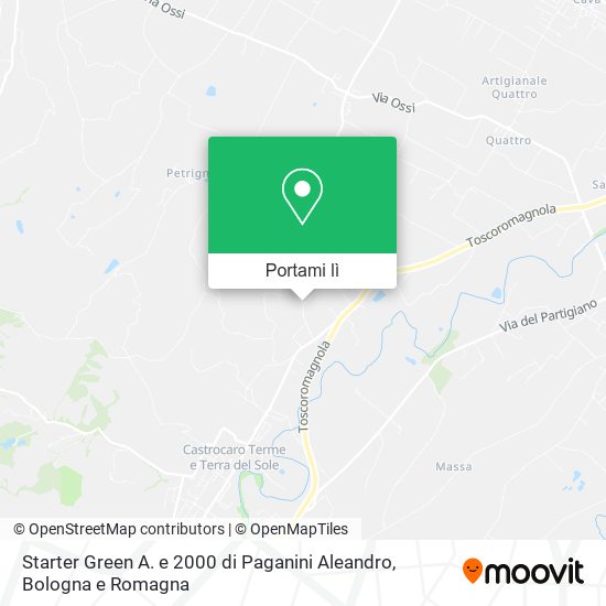 Mappa Starter Green A. e 2000 di Paganini Aleandro