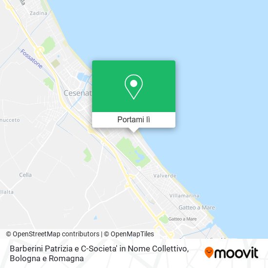 Mappa Barberini Patrizia e C-Societa' in Nome Collettivo